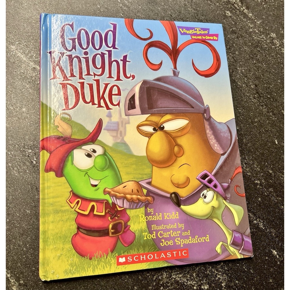 VeggieTales Kids Book Lot of 6 Scholastic Hardcover Christian Children's Books‎ - Picture 3 of 12